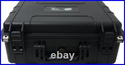 Handgun Gun Revolver Pistol Hard Case Waterproof Box Travel Lockable Foam Tray