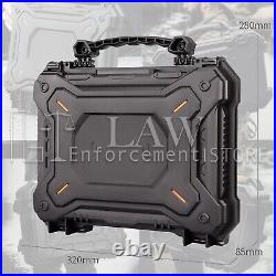 Handgun / Sensitive Equipment WaterProof ShockProof Hard Case Storage Box + Foam