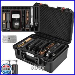 Hard Gun Case for Handgun Pistol TSA Approved with 2 Locks Holds Multi Pisto