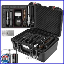 Hard Gun Case for Handgun Pistol TSA Approved with 2 Locks Holds Multi Pisto