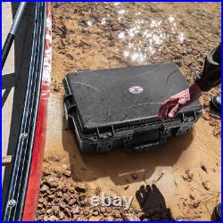 Hard Pistol Cases Waterproof Compatible with 7 Pistols & 16 Magazines Durable Gu Hard Pistol Cases Waterproof Compatible with 7 Pistols & 16 Magazines Durable Gu