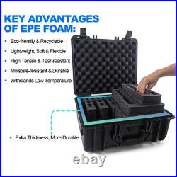Hard Pistol Cases for 5 Pistols Multi Pistol Case with 20 Magazines Pre-Cut Hard Pistol Cases for 5 Pistols Multi Pistol Case with 20 Magazines Pre-Cut