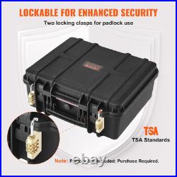 Hard Pistol Cases with Customized PU Foam, Waterproof & Dustproof Hard Gun Case