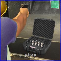 Hard Pistol Cases with Customized PU Foam, Waterproof & Dustproof Hard Gun Case
