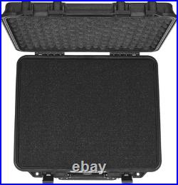 Hard Pistol Cases with Customized PU Foam, Waterproof & Dustproof Hard Gun Case