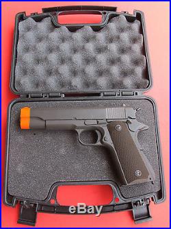 Hard Plastic Hand Gun Storage or Carrying Case with Foam Padding