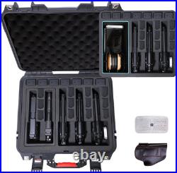 Hard Shell Protective Storage Case, Capable of Holding Multiple Handguns, Pre-Cu Hard Shell Protective Storage Case, Capable of Holding Multiple Handguns, Pre-Cu