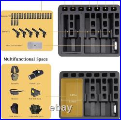 Hard Shell Protective Storage Case, Capable of Holding Multiple Handguns, Pre-Cu Hard Shell Protective Storage Case, Capable of Holding Multiple Handguns, Pre-Cu