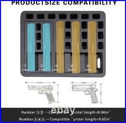 Hard Shell Protective Storage Case, Capable of Holding Multiple Handguns, Pre-Cu Hard Shell Protective Storage Case, Capable of Holding Multiple Handguns, Pre-Cu