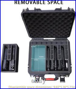 Hard Shell Protective Storage Case, Capable of Holding Multiple Handguns, Pre-Cu Hard Shell Protective Storage Case, Capable of Holding Multiple Handguns, Pre-Cu