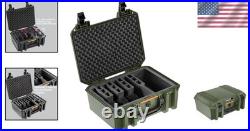 Heavy-Duty Modular Pistol Case 5 Pistol Slots