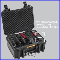 Heavy-Duty Modular Pistol Case 5 Pistol Slots