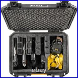 Heavy-Duty Modular Pistol Case 5 Pistol Slots