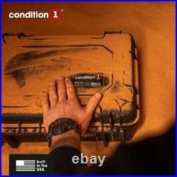 Heavy Duty Waterproof 5 Pistol Gun Case with Foam Slots