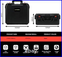 Heavy-Duty Waterproof Pistol Case Holds 5 Handguns & 16 Magazines Securely Heavy-Duty Waterproof Pistol Case Holds 5 Handguns & 16 Magazines Securely