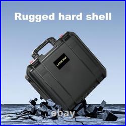 Heavy-Duty Waterproof Pistol Case Holds 5 Handguns & 16 Magazines Securely Heavy-Duty Waterproof Pistol Case Holds 5 Handguns & 16 Magazines Securely