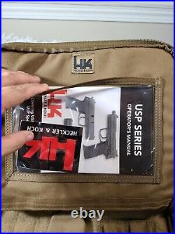 Heckler Koch Brown Soft Special Op TACTICAL SOCOM HK PISTOL CASE Mark23 HK45 VP9