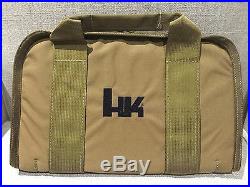 Heckler & Koch HK BROWN Padded Bag Gun Rug Case USP HK45 P30 P7 VP9 VP40 SP5K