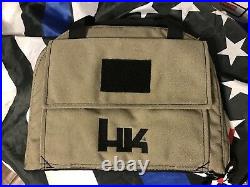 Heckler Koch HK GRAY Padded MED Pistol Gun Rug Bag Case for USP HK45 P30 P7 VP9