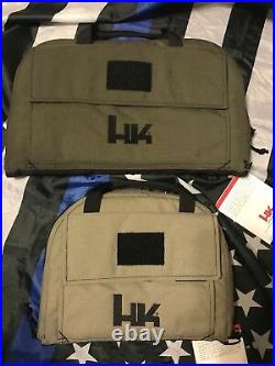 Heckler Koch HK GRAY Padded MED Pistol Gun Rug Bag Case for USP HK45 P30 P7 VP9