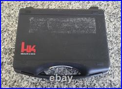 Heckler & Koch HK H&K. 40 S&W USP Compact Factory Black Plastic Foam Pistol Case