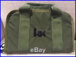 Heckler & Koch HK BROWN Padded Bag Gun Rug Case USP HK45 P30 P7 VP9 VP40 SP5K 