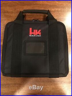 Heckler & Koch Hk Mark 23/USP Padded Case OD BLACK Match Elite HK45 P7 VP9 VP40