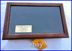 Hi-Power walnut display case- Special Operations Association- limited edition Hi-Power walnut display case- Special Operations Association- limited edition