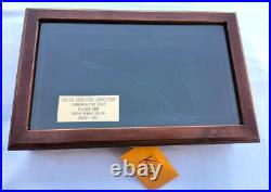 Hi-Power walnut display case- Special Operations Association- limited edition Hi-Power walnut display case- Special Operations Association- limited edition