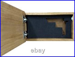 Hidden Gun Storage Cabinet Customizable Family Name, Personalized Concealed Gun