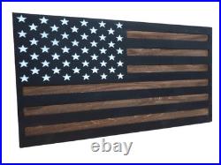 Hidden Gun Storage Handgun Wall Safe Flag Concealment Cabinet Ammo Box Case