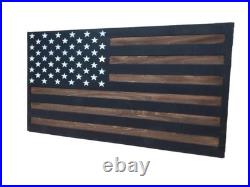 Hidden Gun Storage Handgun Wall Safe Flag Concealment Cabinet Ammo Box Case