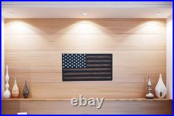 Hidden Gun Storage Handgun Wall Safe Flag Concealment Cabinet Ammo Box Case