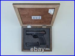 Hidden Gun Storage Personalized Concealment Case with 3D Family Name Monogram