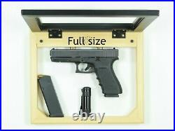 Hidden gun storage case, concealment furniture, secret cabinet, wall safe, ML