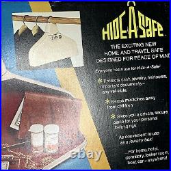 Hide-A-Safe Hanger Style Metal Storage Case For Hand GunsJewelryMoney