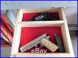 Hideaway Slide Out Gun Case, Gun Concealment Case, Gun Box