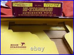 High Standard Autoloading Pistol Box, Hi Standard Military Grip Trophy Model