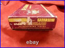 High Standard Autoloading Pistol Box, Hi Standard Slant Grip Models, Hamden, CT