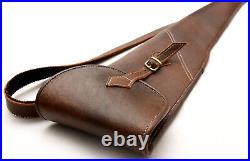 Hunting Rifle & Shotgun Leather Cases, Gift, Hand Made Genuine Leather Orginal