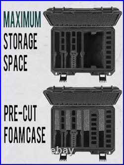 HydroCase Gun Case For Multiple Handguns, 5 16.5 x 12.8 x 7.1, Black