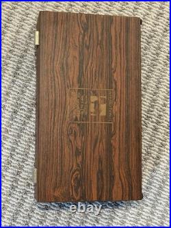 IHMSA Factory presentation Gun Pistol box case wood Ultra Rare 1 of 1