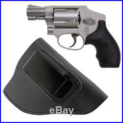 IWB Leather Holster Right Hand Gun Holder Case for 38 Special Revolver Ruger LCR
