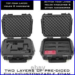 Impact-Resistant 14 Hard Case for 2 Firearms Secure & Portable Solution Impact-Resistant 14 Hard Case for 2 Firearms Secure & Portable Solution
