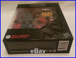 In Hand Star Wars Black Series Heavy Infantry Mandalorian Deluxe From Case MIB