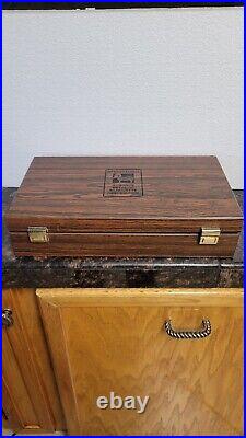 International Handgun Metallic Silhouette ASSN. Empty Wooden Case / box