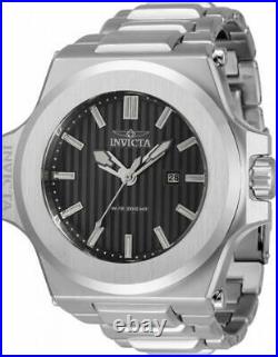 Invicta Men's 34730 Akula Quartz 3 Hand Gunmetal Dial Watch
