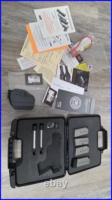 Kahr PM9 CM9 MK9 Case, Magazines, Manuals, Holster