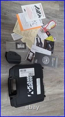 Kahr PM9 CM9 MK9 Case, Magazines, Manuals, Holster