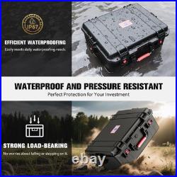 Kinghardcase Gun Case for Handguns, Pre-Cut Multiple Pistols Case Shockproof